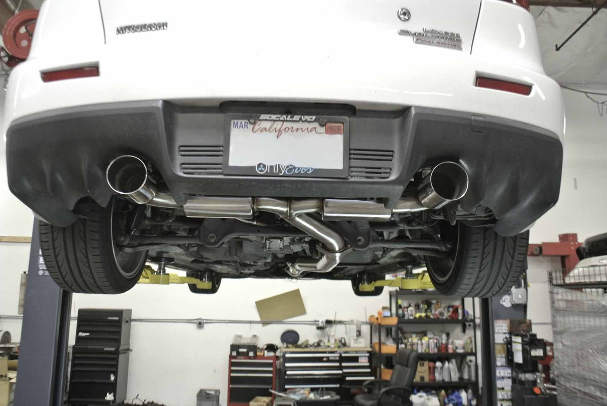 Megan Racing Catback Exhaust | 2008-2015 Mitsubishi Evo X (LW-CBS-MLE08X)