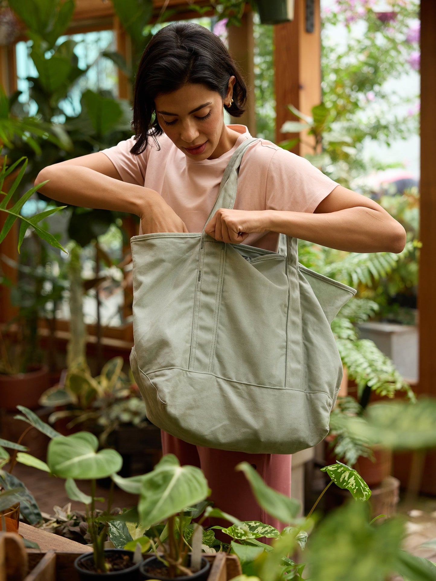 Waxed Canvas Tote - Wholesale