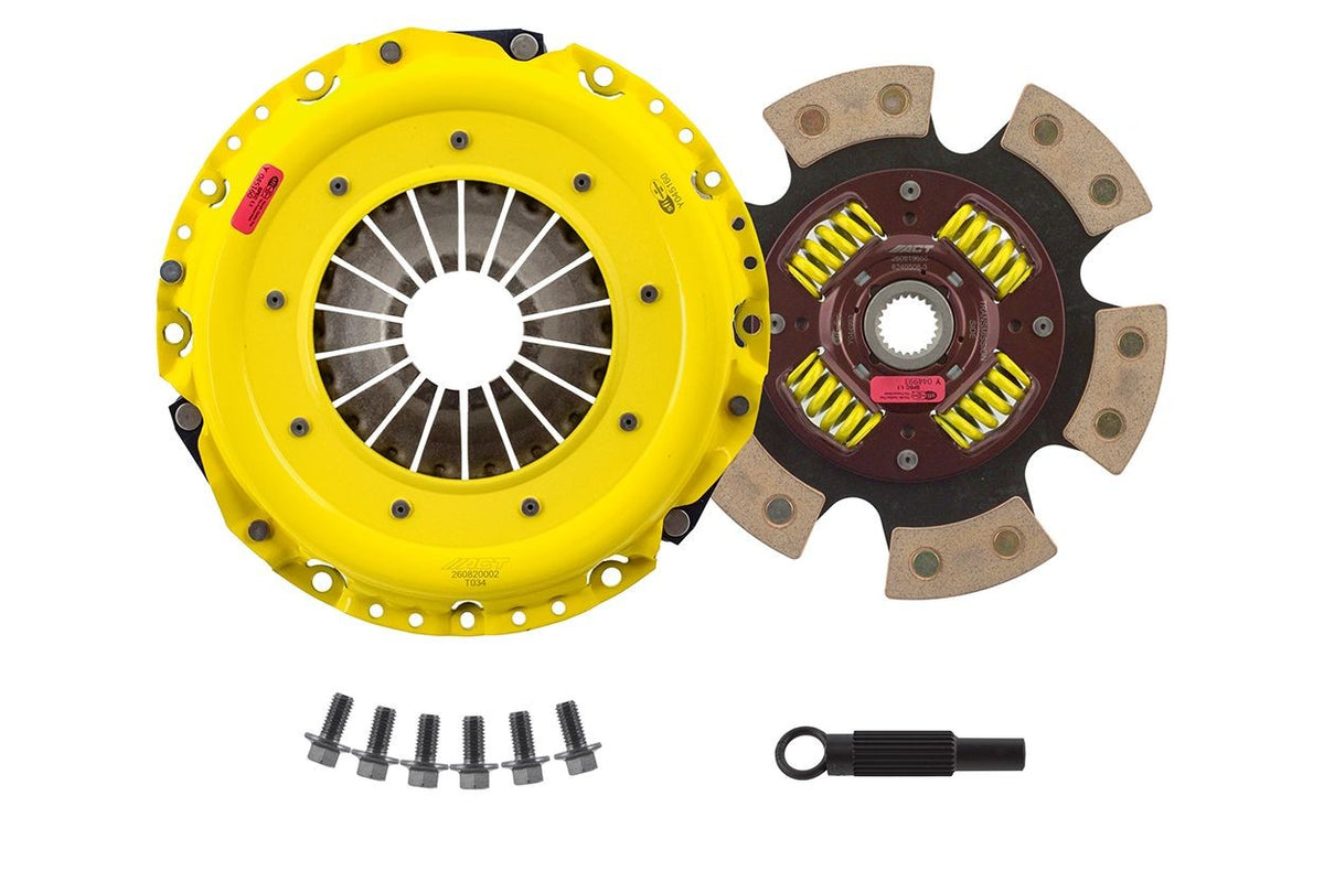 ACT Heavy Duty Race Sprung 6-Pad Clutch Kit | 23-26 Toyota GR Corolla & 21-26 Toyota GR Yaris (TC9-HDG6)