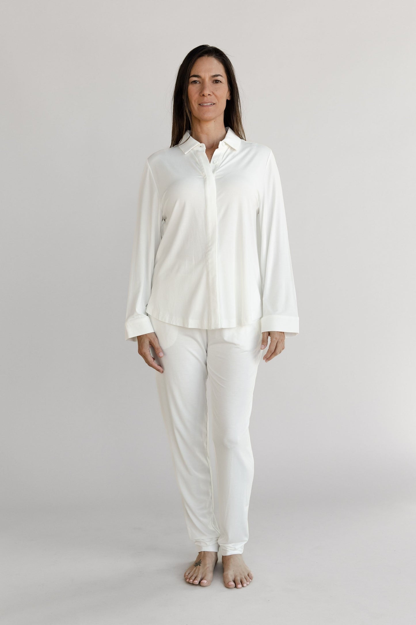 Women's Bamboo Stretch-Knit Tapered Pant - Wholesale