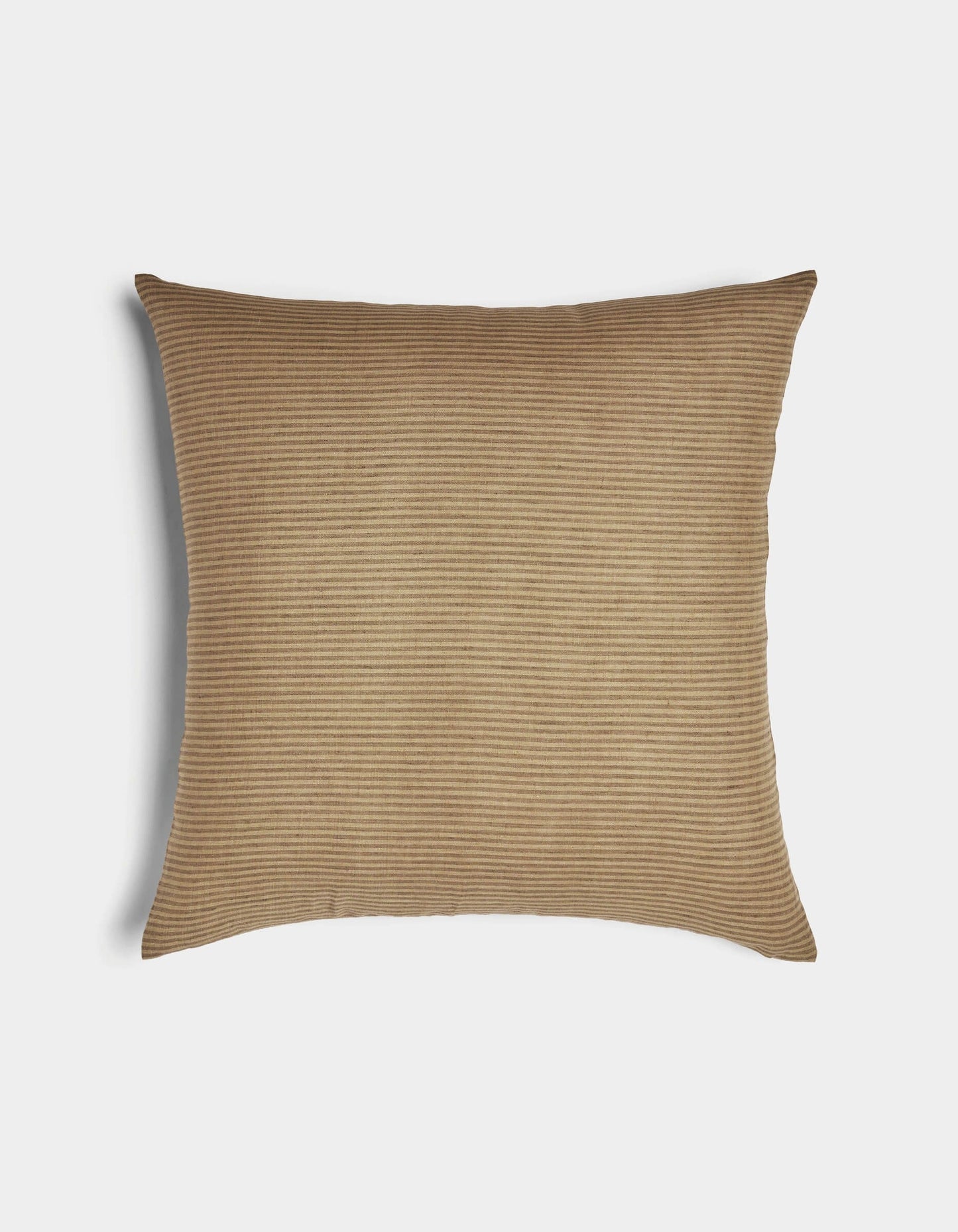 Striped Linen Throw Pillow