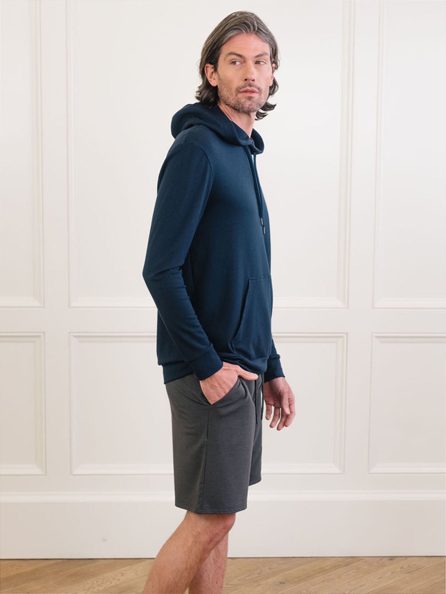 Men's Brushed Bamboo Hoodie - Wholesale