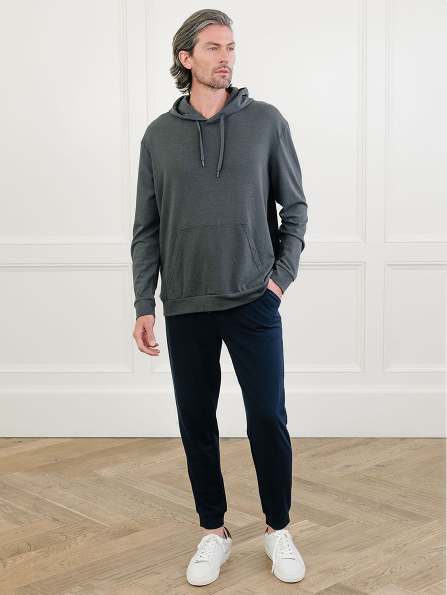 Men's Brushed Bamboo Hoodie - Wholesale