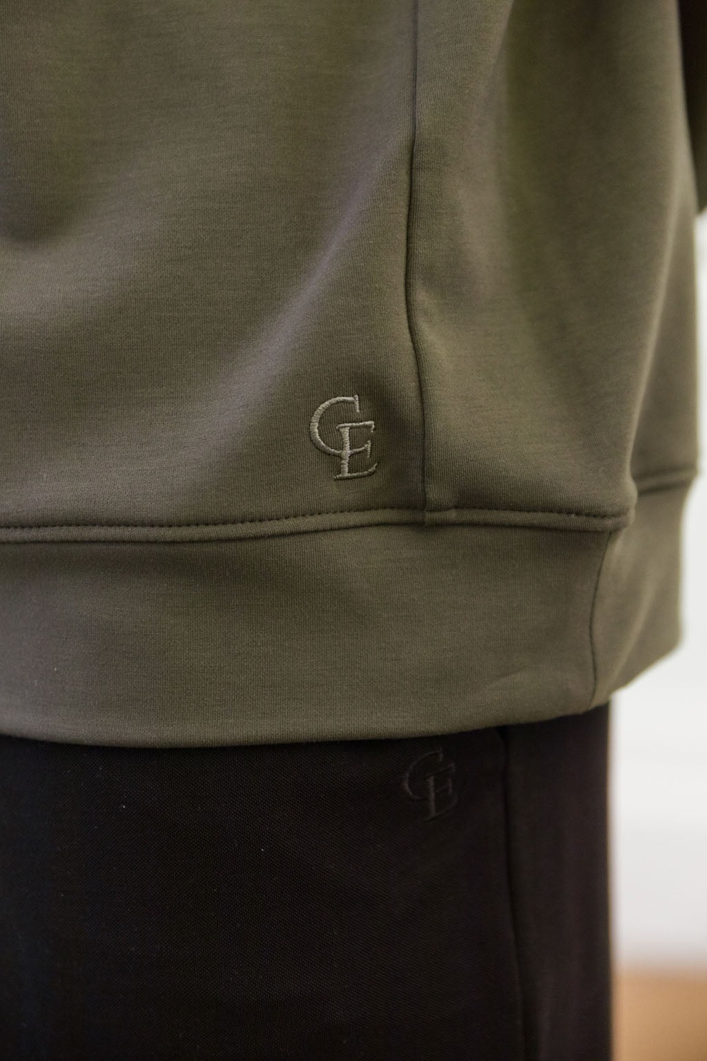Men's Brushed Bamboo Pullover Crew - Wholesale