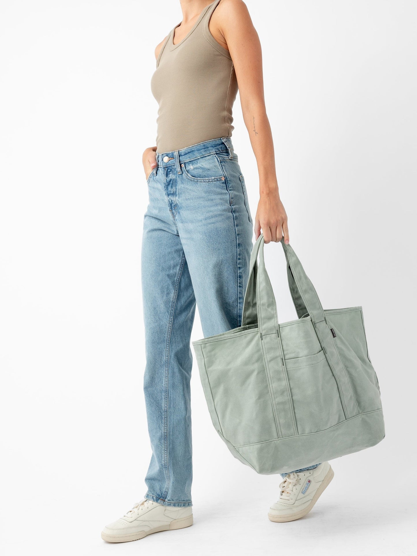 Waxed Canvas Tote - Wholesale