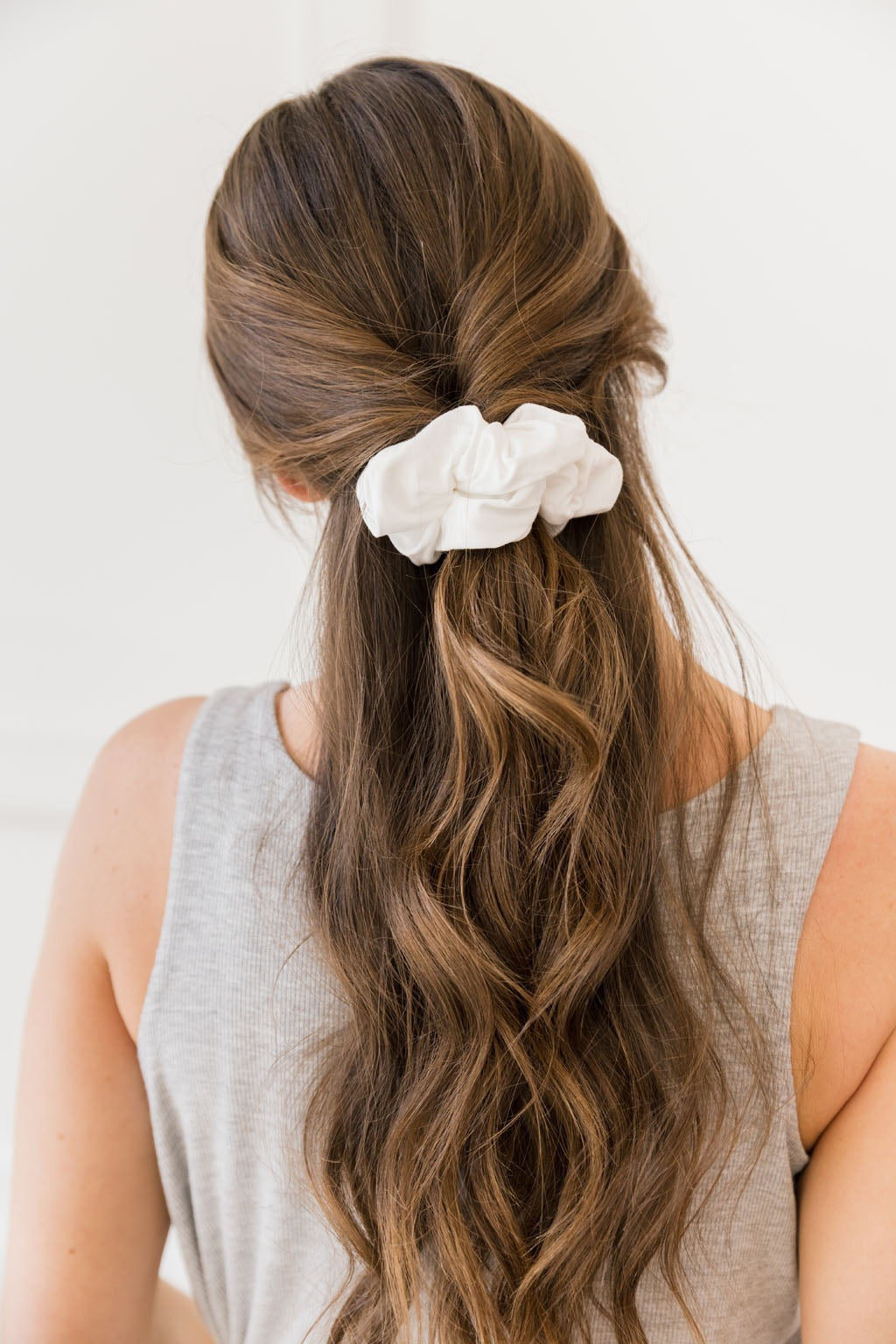 Bamboo Stretch-Knit Scrunchies - Wholesale