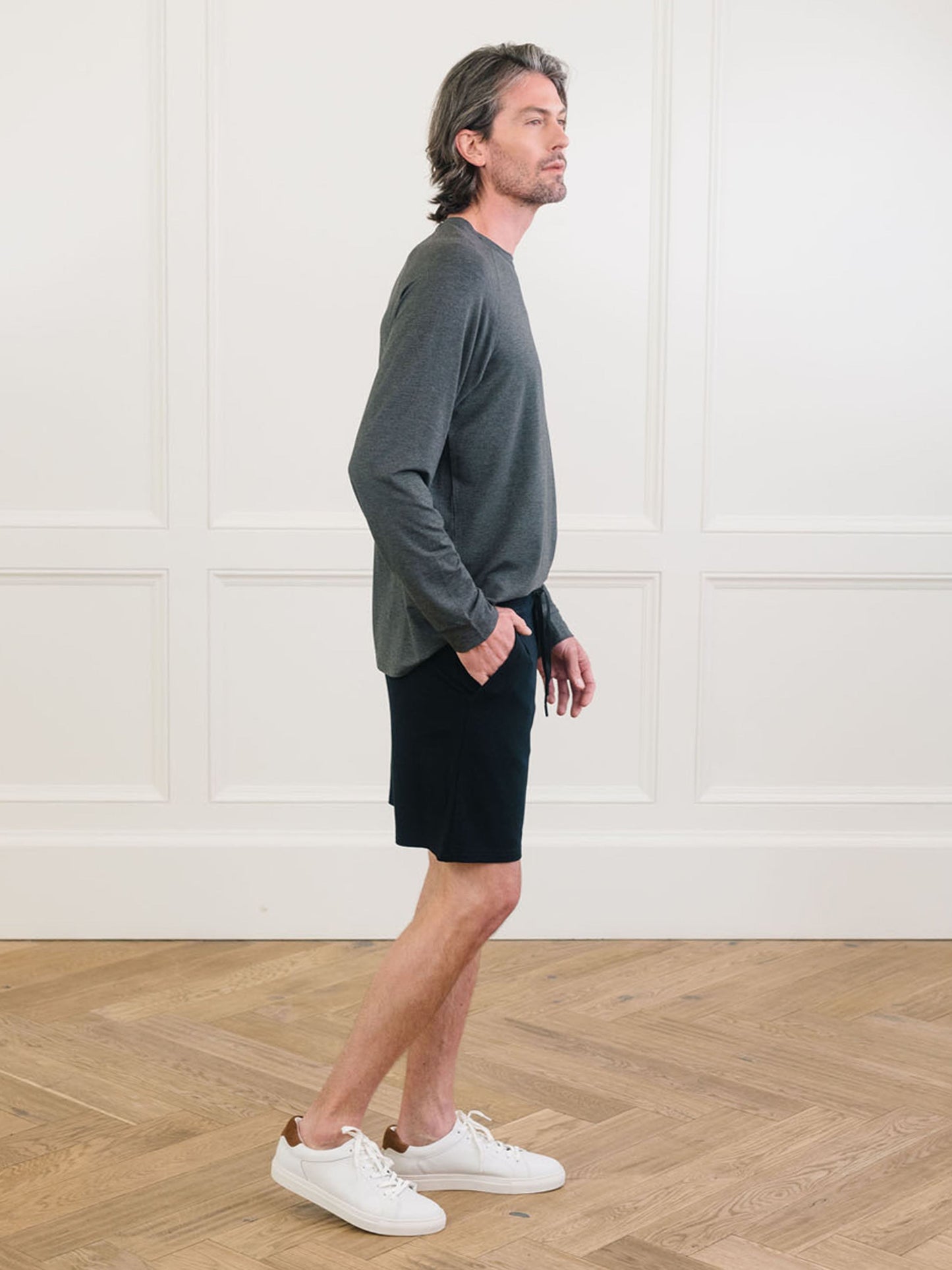 Men's Bamboo Stretch-Knit Long Sleeve - Wholesale