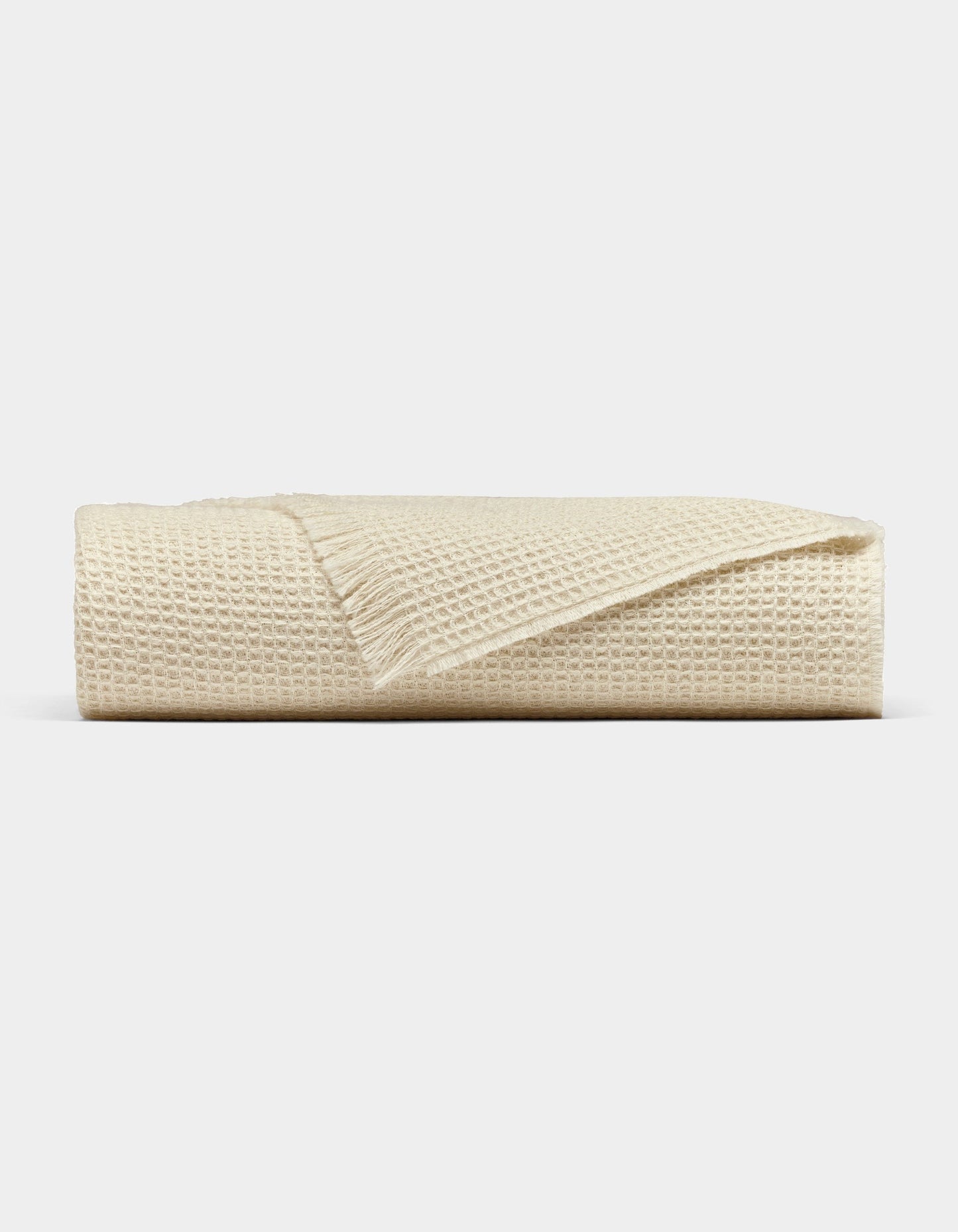 Alpaca Waffle Throw