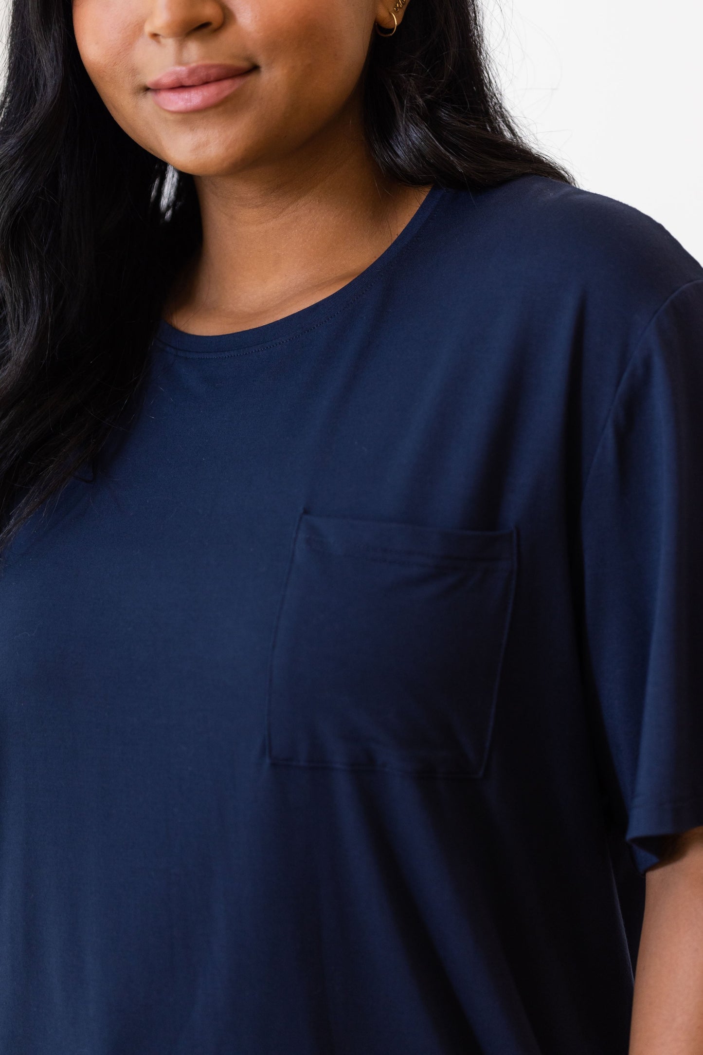 Women's Bamboo Stretch-Knit Lounge Tee - Wholesale