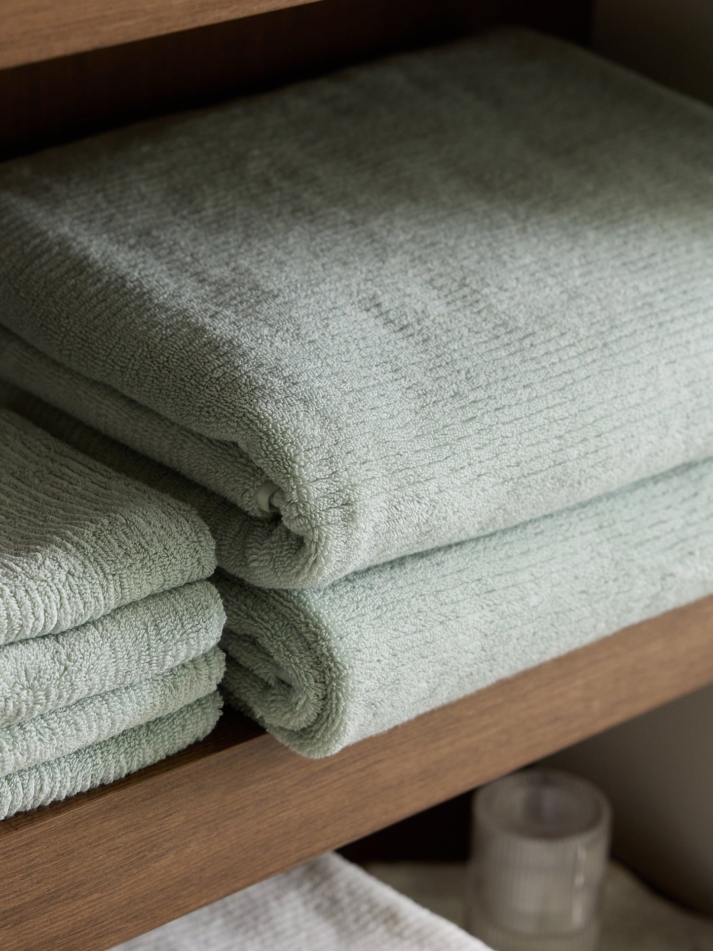 Ribbed Terry Bath Towels - Wholesale