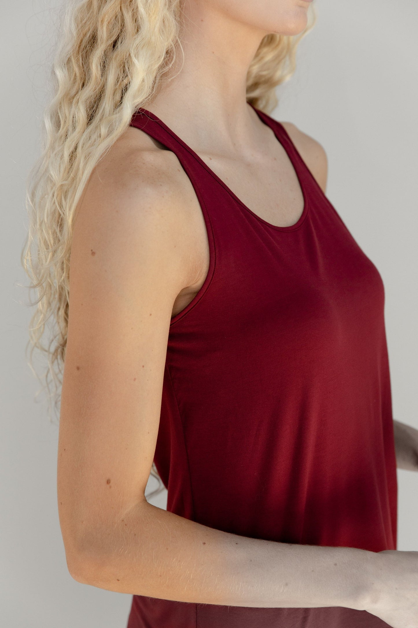 Women's Bamboo Stretch-Knit Lounge Tank - Wholesale