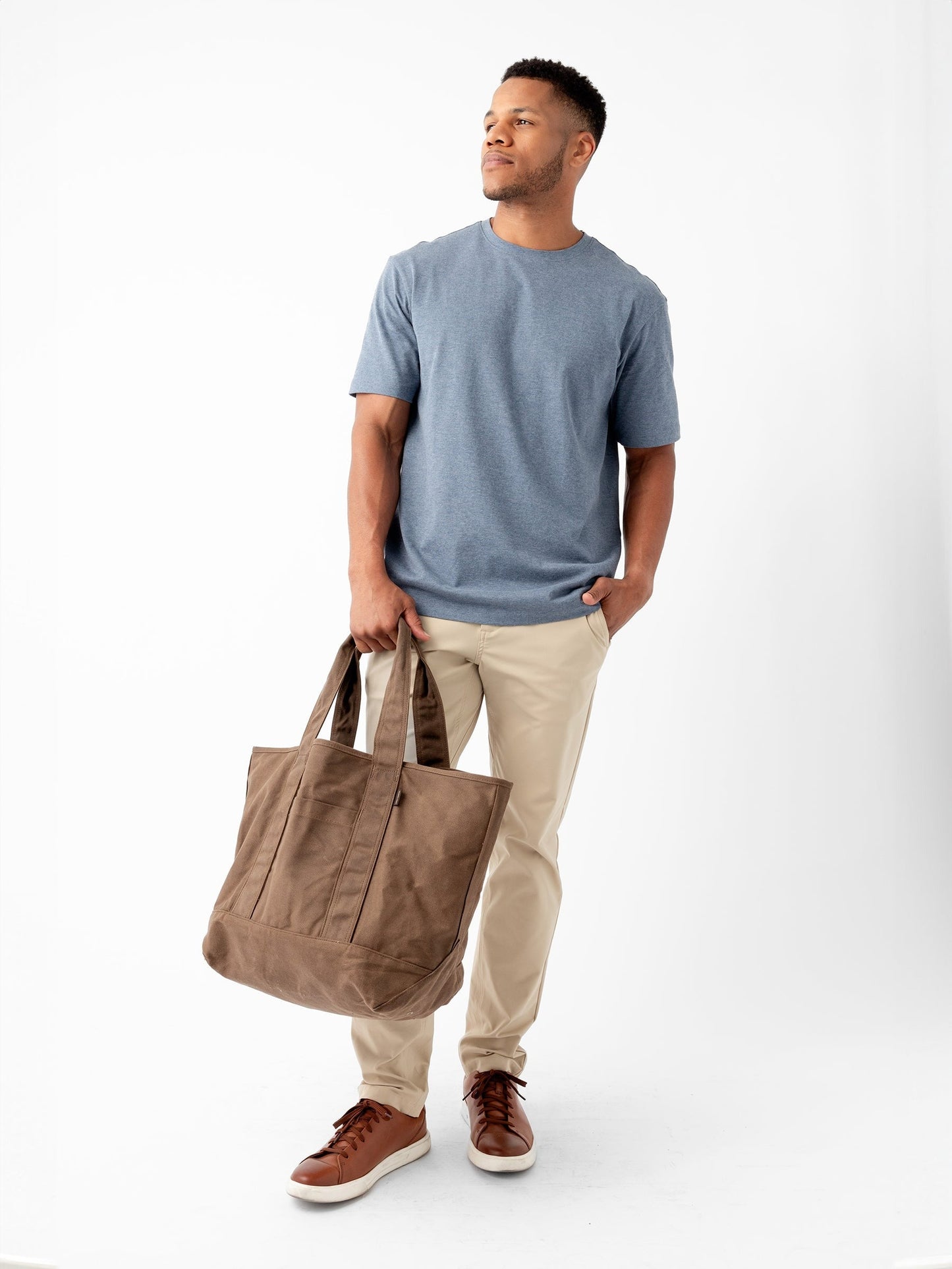 Waxed Canvas Tote - Wholesale