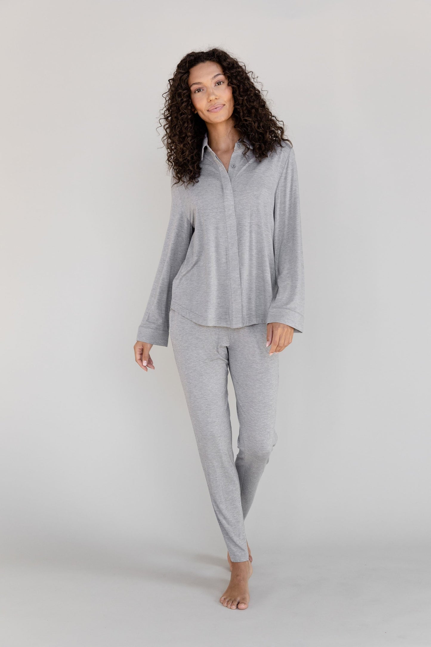 Women's Bamboo Stretch-Knit Tapered Pant - Wholesale