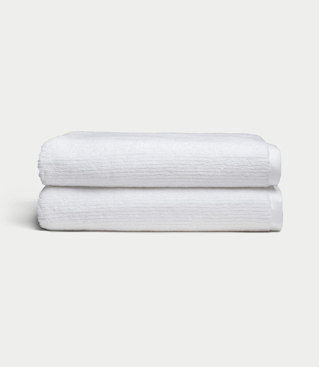 Ribbed Terry Bath Sheets - Wholesale