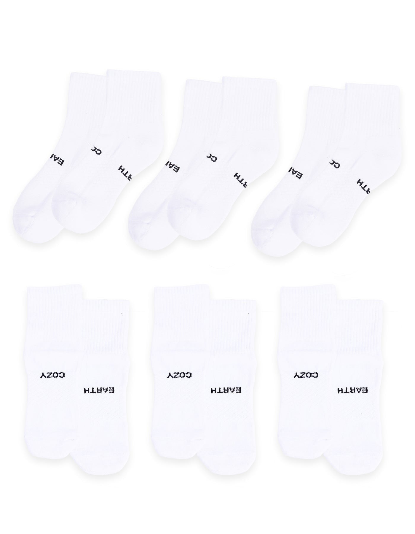 Men's Essential Quarter Sock 6-Pack