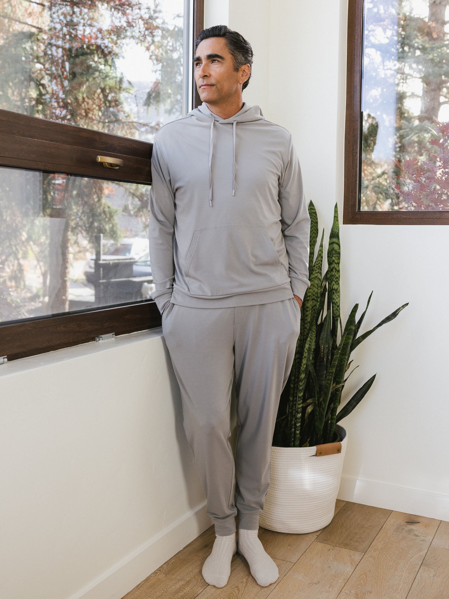 Men's Brushed Bamboo Hoodie - Wholesale