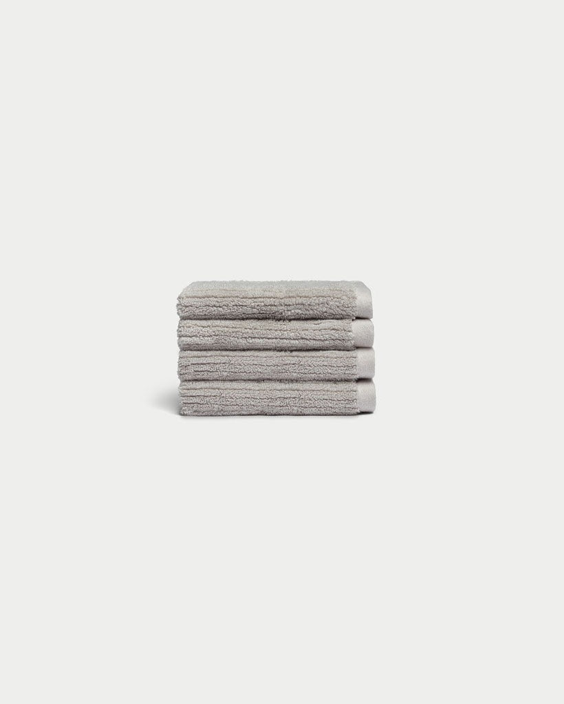 Ribbed Terry Washcloths