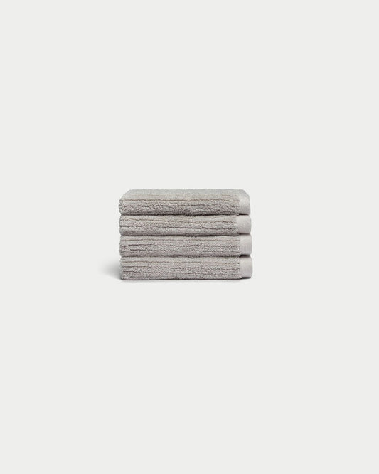 Ribbed Terry Washcloths