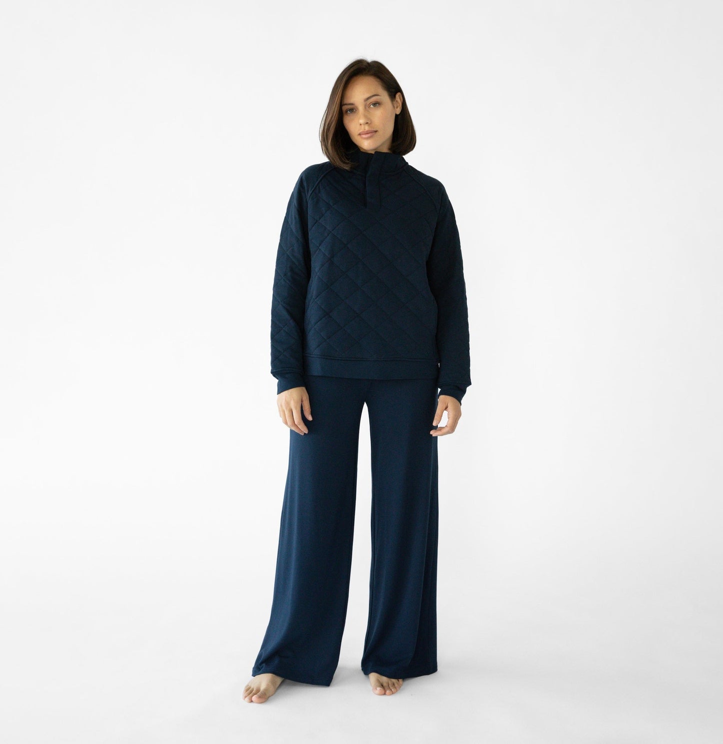Women's Brushed Bamboo Wide Leg Pull On Pant - Wholesale