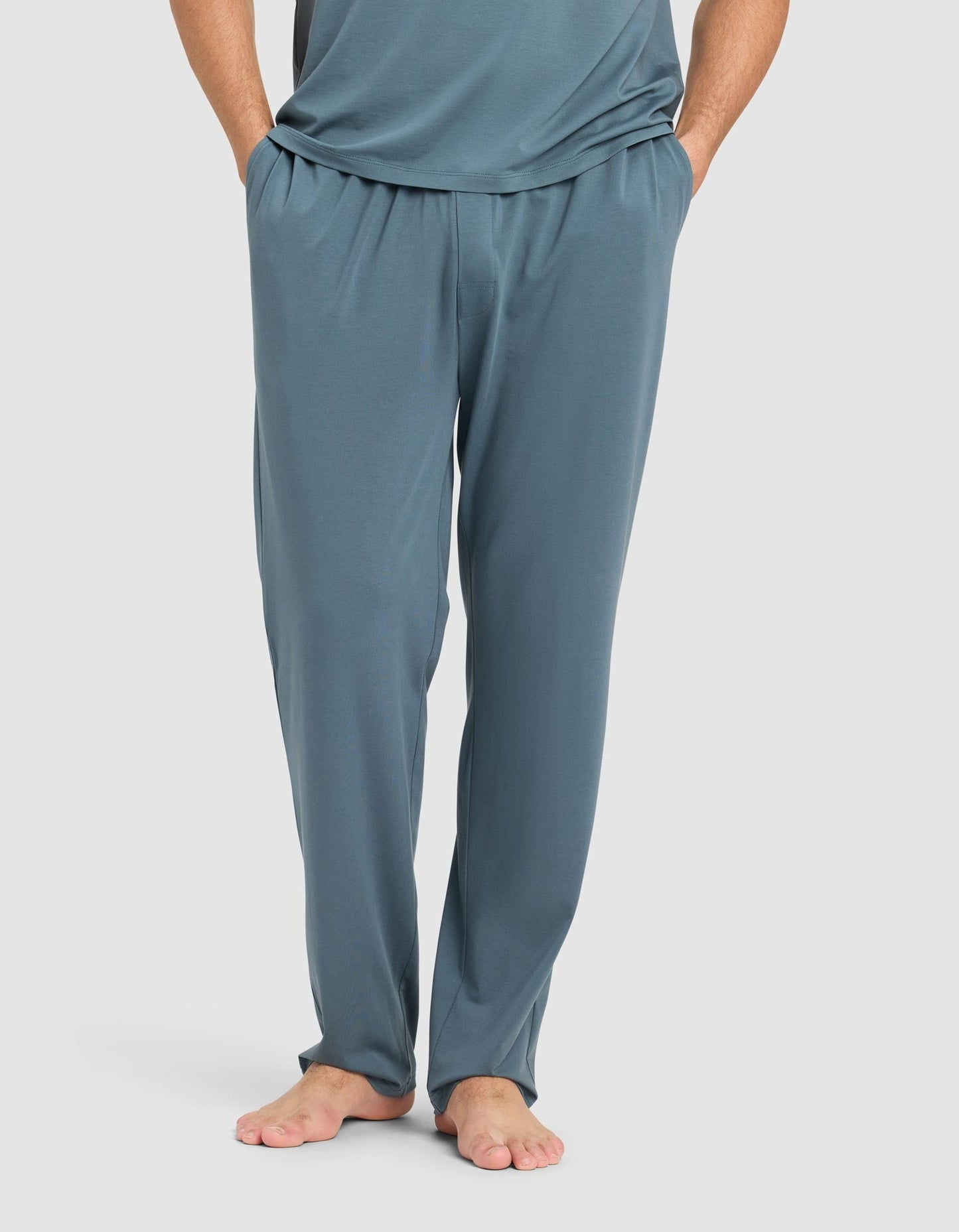 Men's First Layer Pajama Short Sleeve Tee & Pant Set