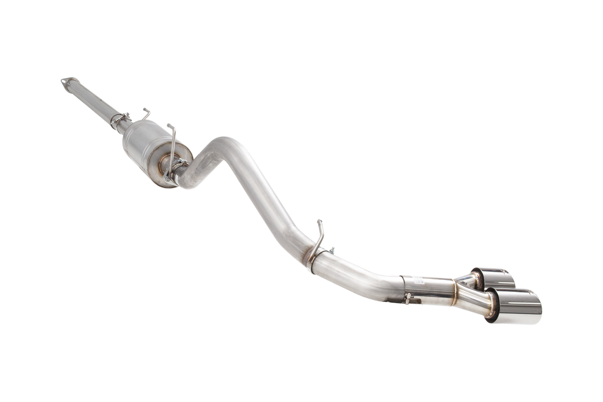 XForce WORKHORSE 3′′ Single Exit Cat-Back Exhaust 409 Stainless | 2015-2019 Ford F150 V8 & Ecoboost 2.7/3.5 (E4F15015CS)