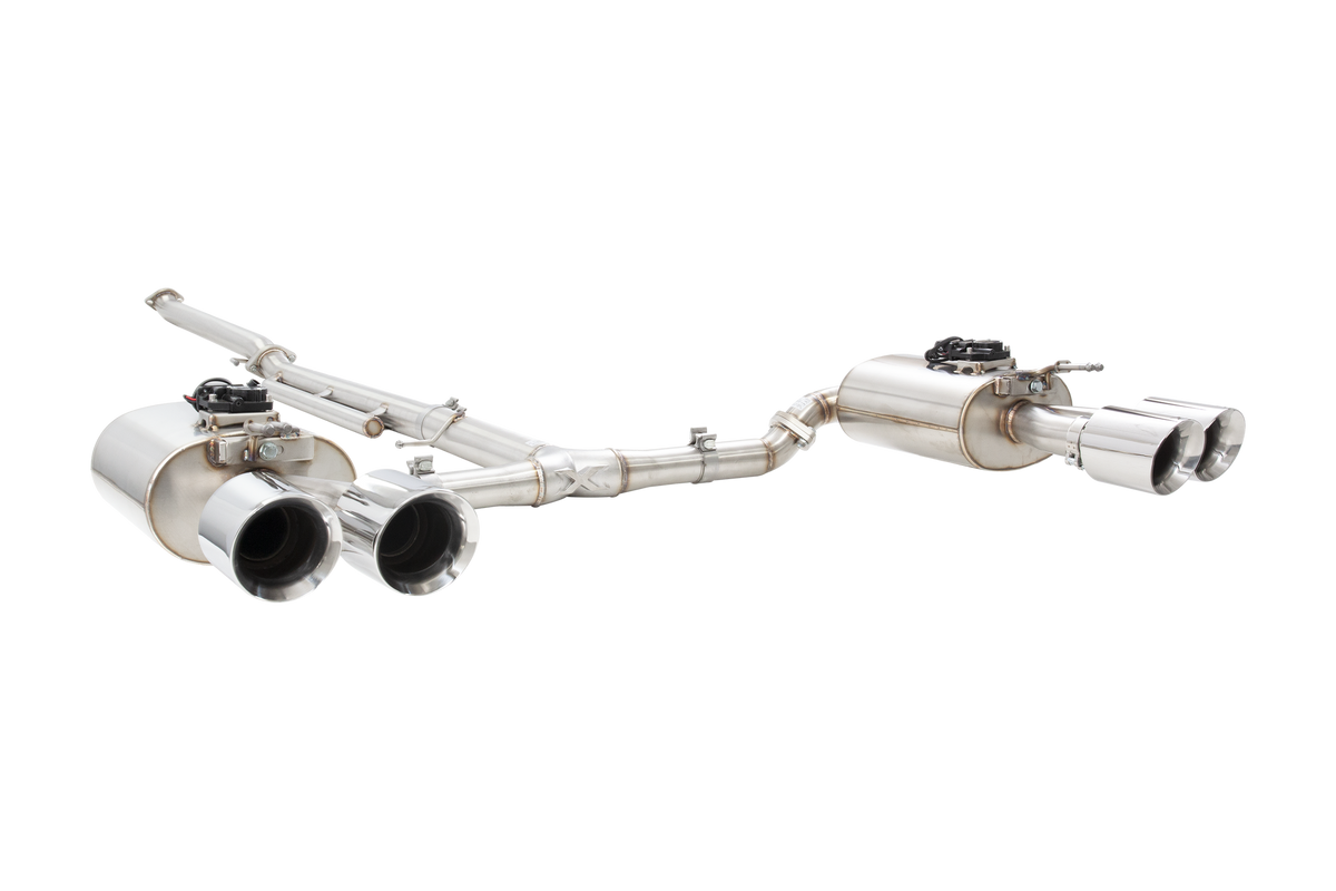 XForce Varex Valved Cat-Back Exhaust System | 2023+ Hyundai Sonata N line AWD (ESHSNL24VKCS)