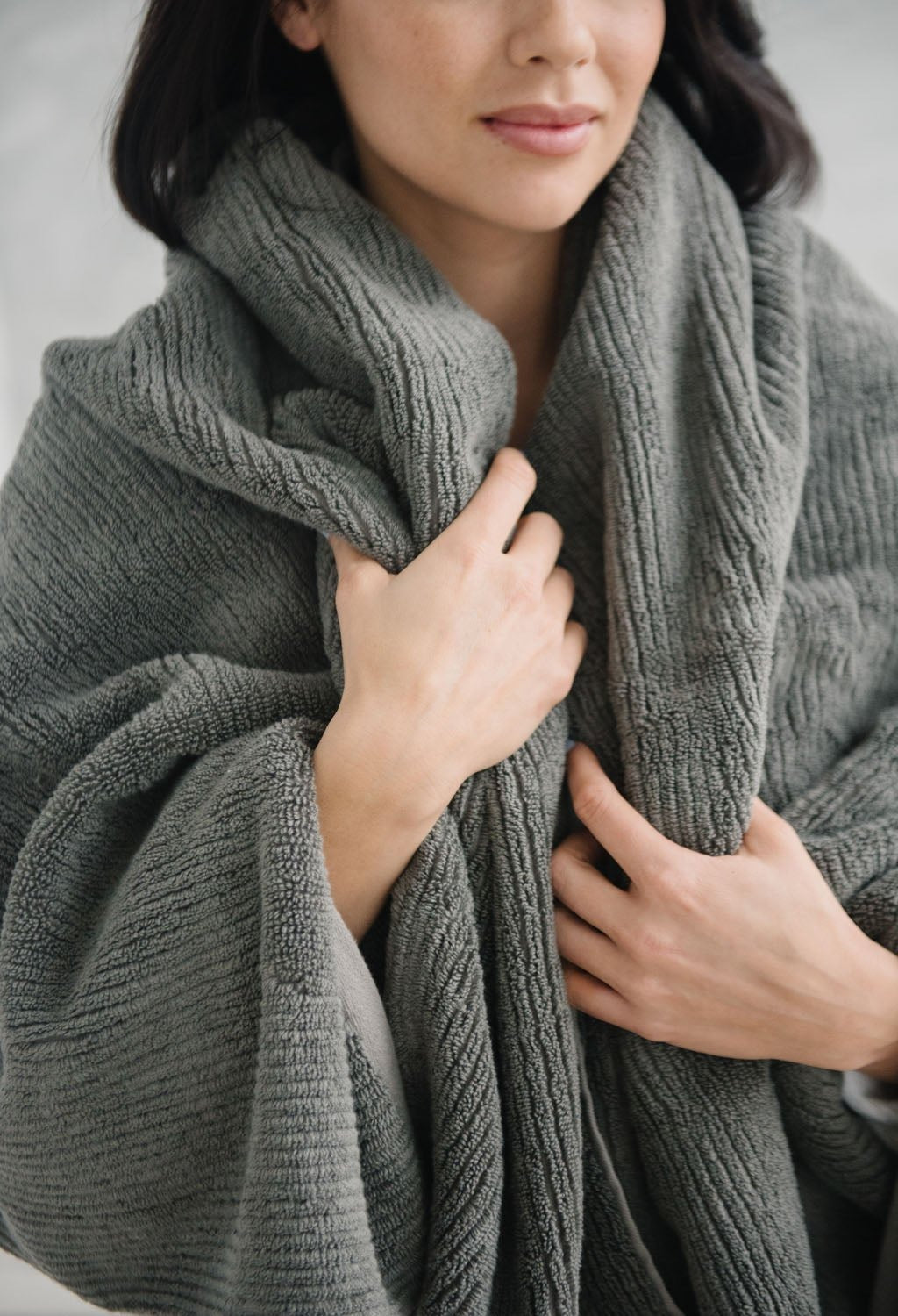 Ribbed Terry Bath Towels - Wholesale