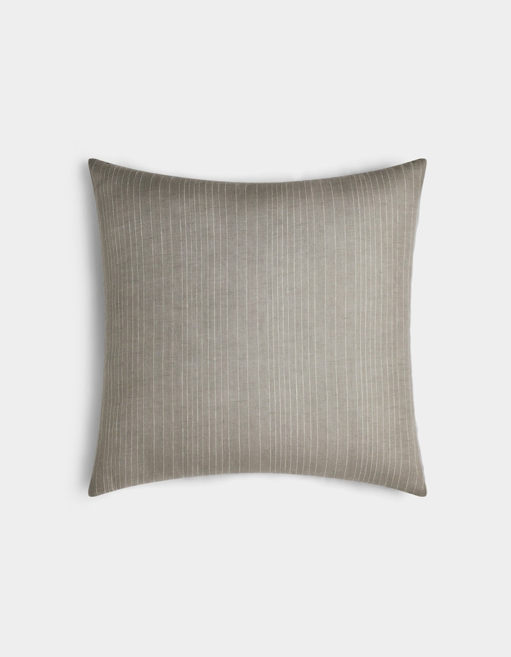 Striped Linen Throw Pillow