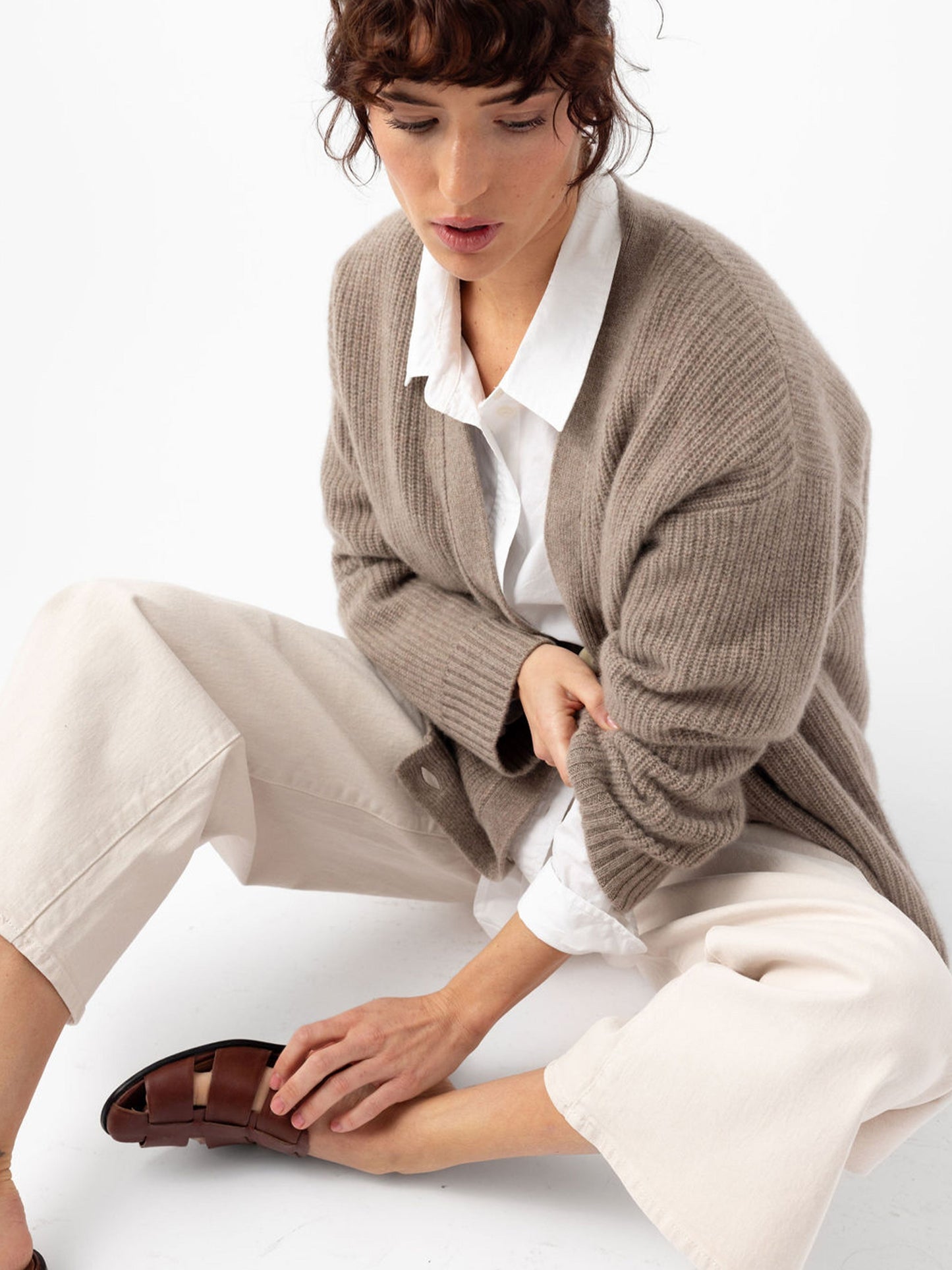 Oversized Sunday Cashmere Cardigan - Wholesale