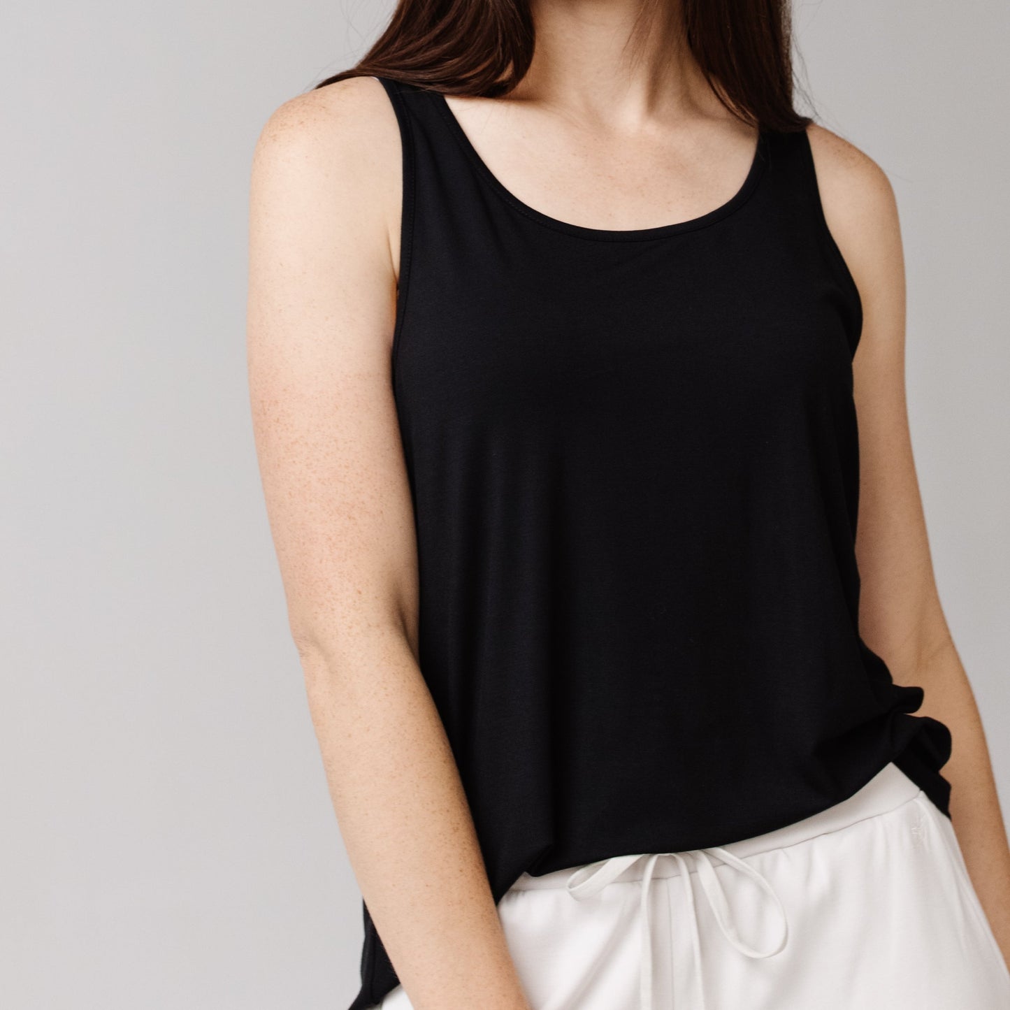 Women's Bamboo Stretch-Knit Lounge Tank - Wholesale