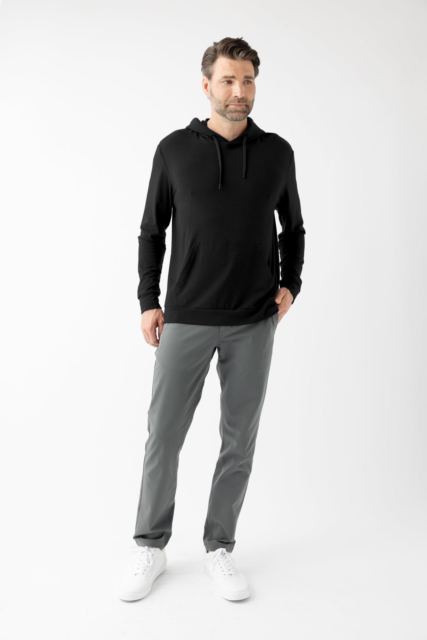 Men's Brushed Bamboo Hoodie - Wholesale