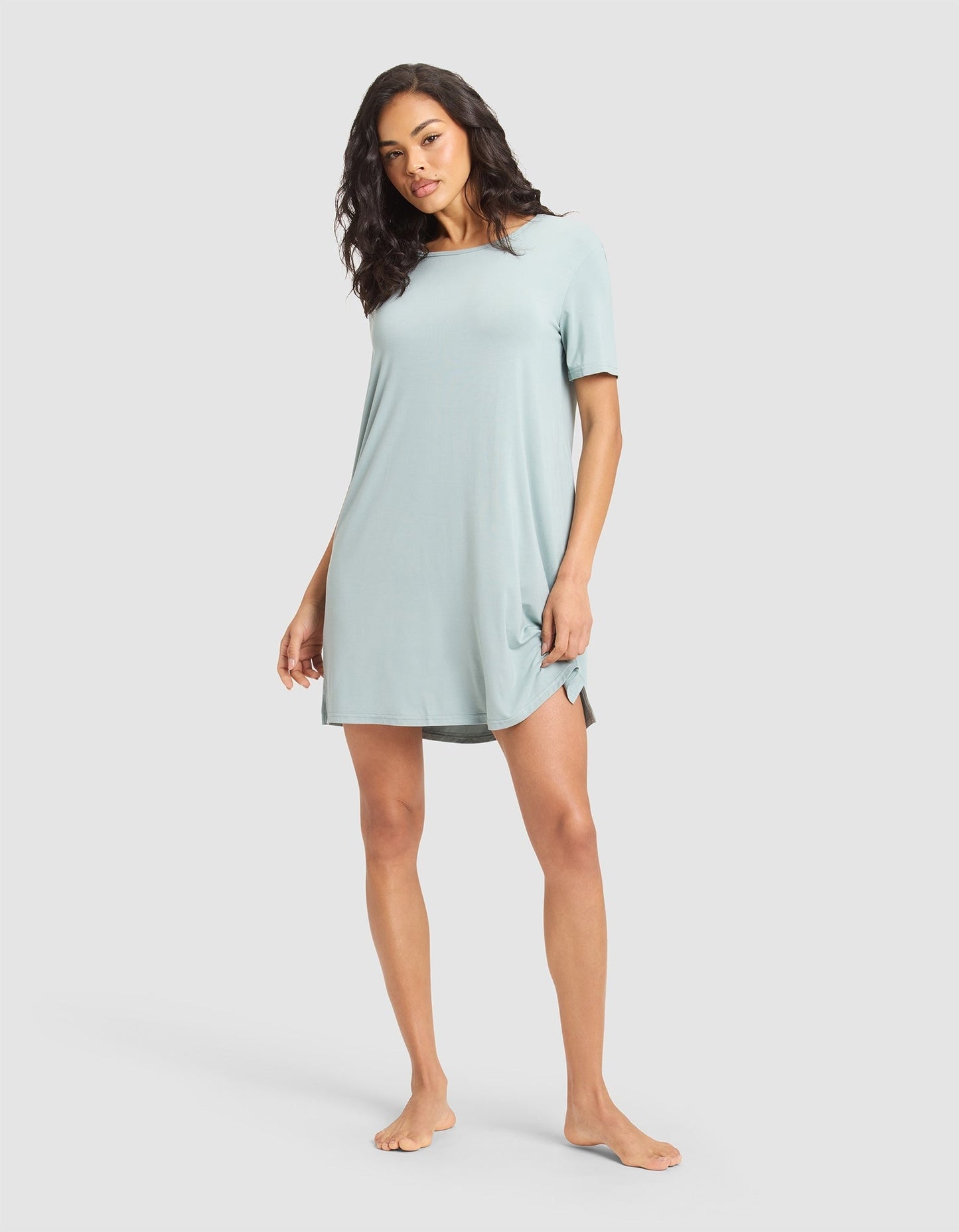 Women's Bamboo Stretch-Knit Sleep Dress - Wholesale