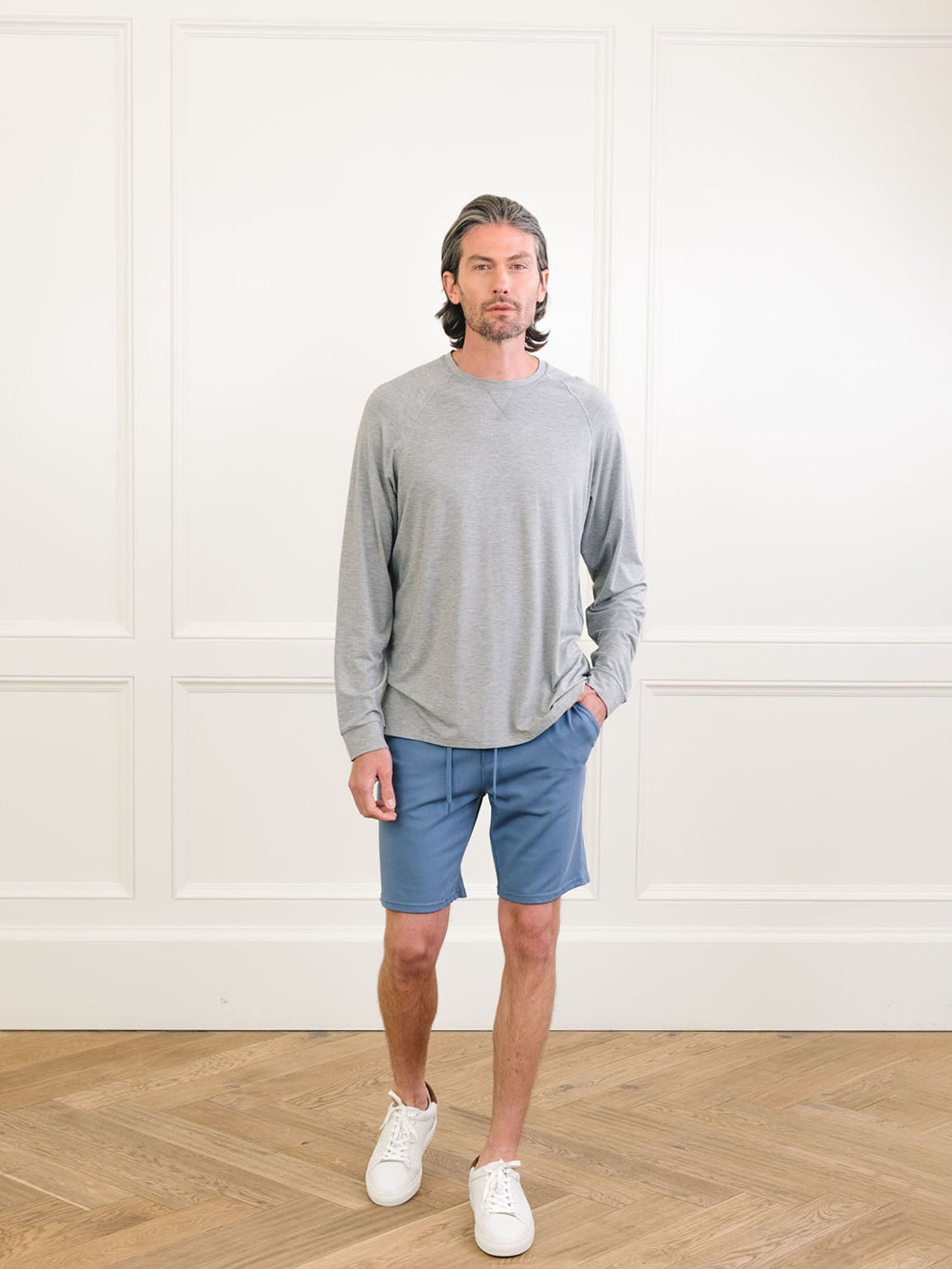 Men's Bamboo Stretch-Knit Long Sleeve - Wholesale