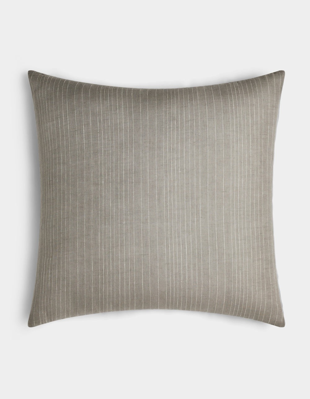 Striped Linen Throw Pillow