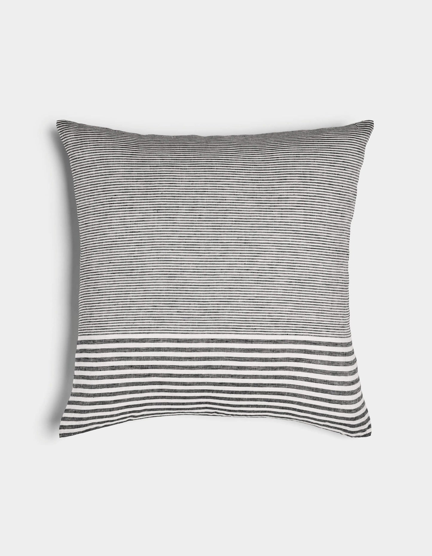 Striped Linen Throw Pillow