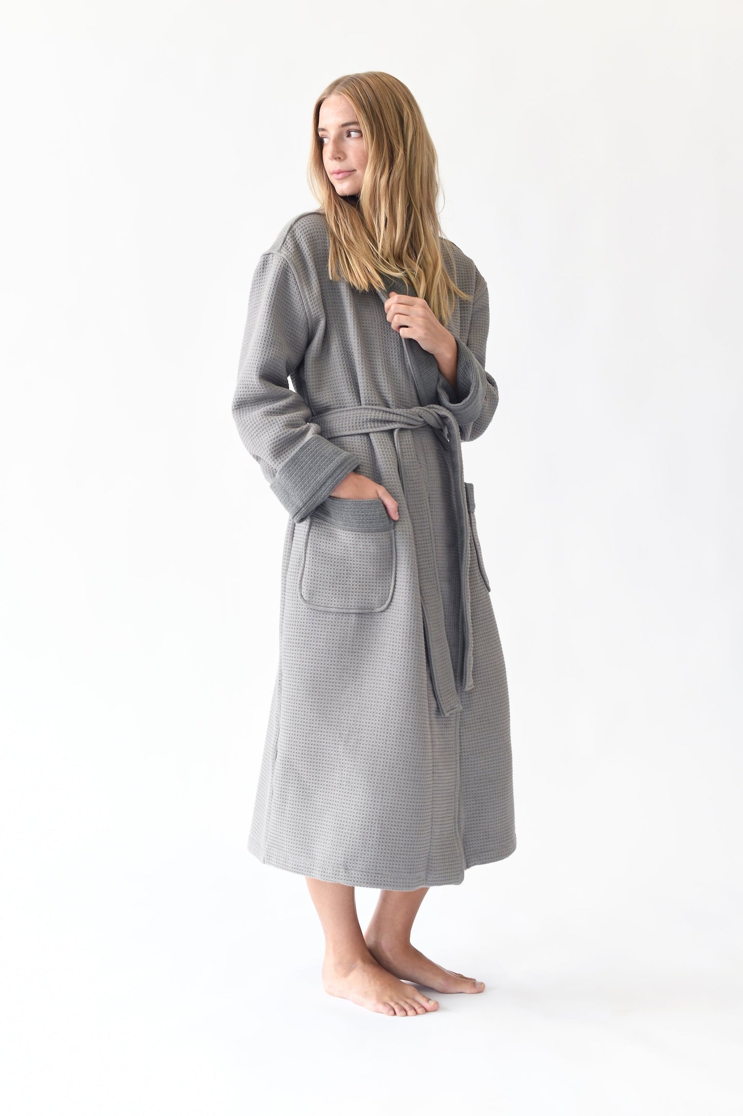 Waffle Bath Robe - Wholesale