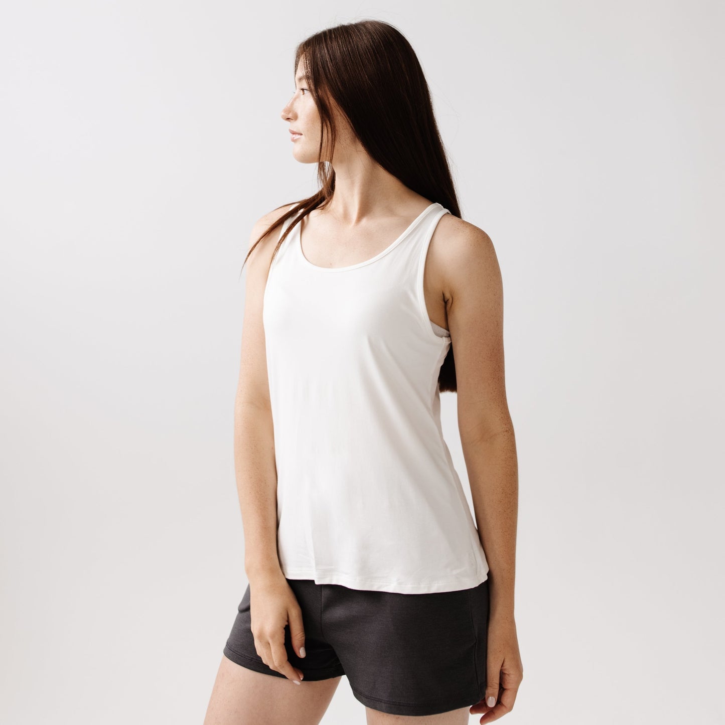 Women's Bamboo Stretch-Knit Lounge Tank - Wholesale