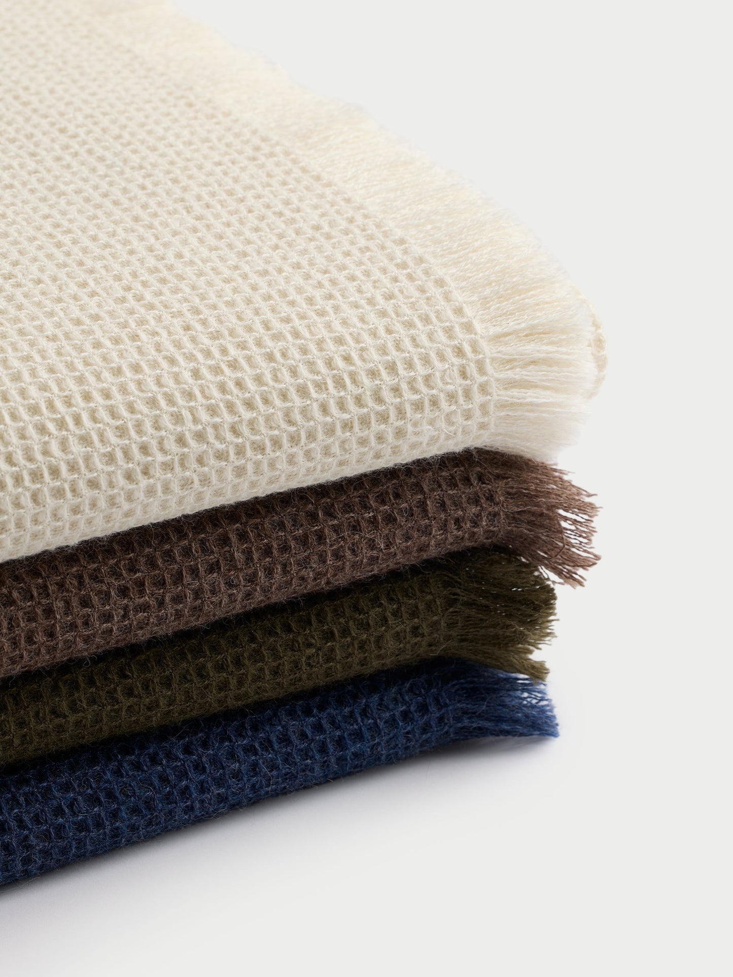 Alpaca Waffle Throw - Wholesale