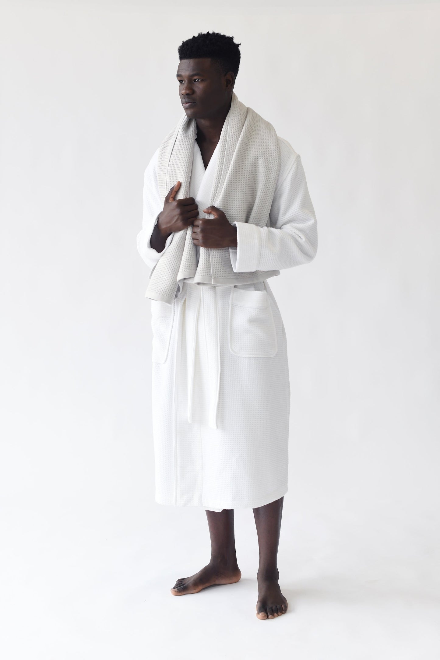 Waffle Bath Robe - Wholesale