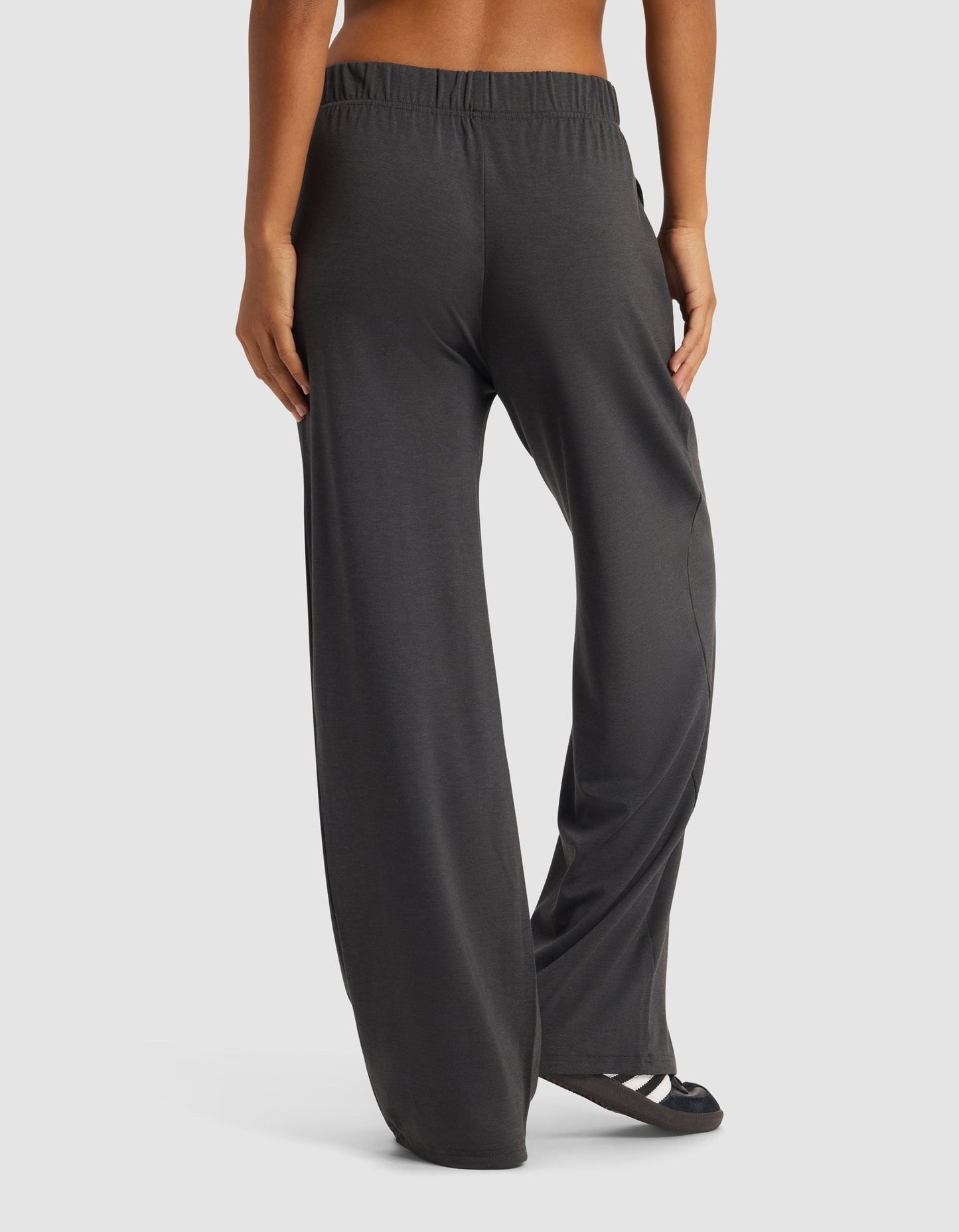 Women's Brushed Bamboo Wide Leg Pull-On Pant