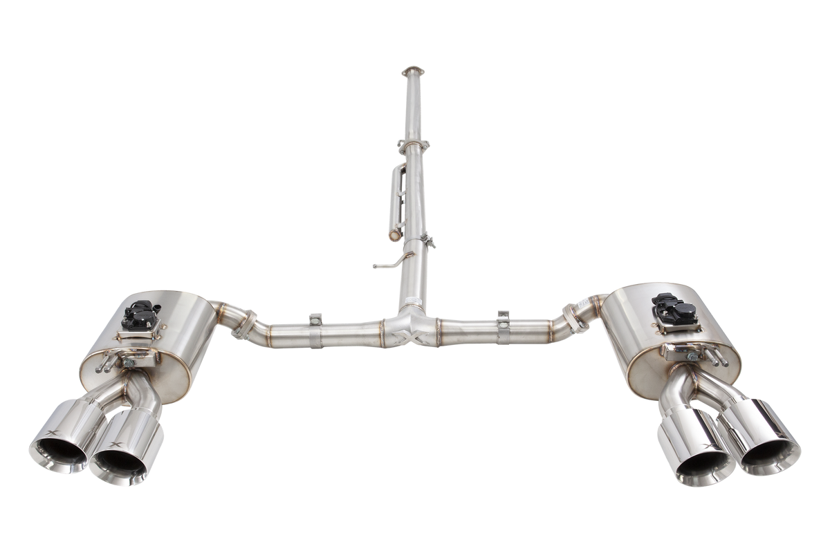 XForce Varex Valved Cat-Back Exhaust System | 2023+ Hyundai Sonata N line AWD (ESHSNL24VKCS)