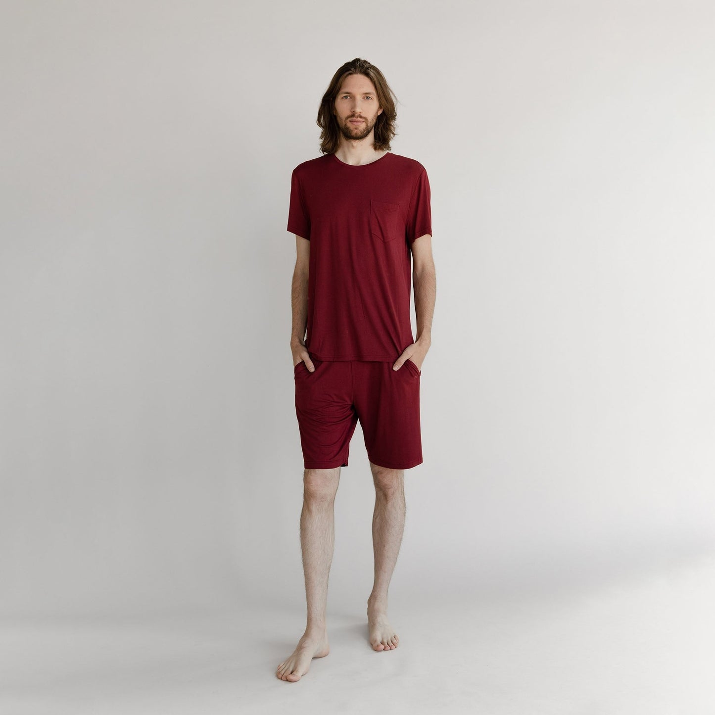 Men's Bamboo Stretch-Knit Pajama Short - Wholesale