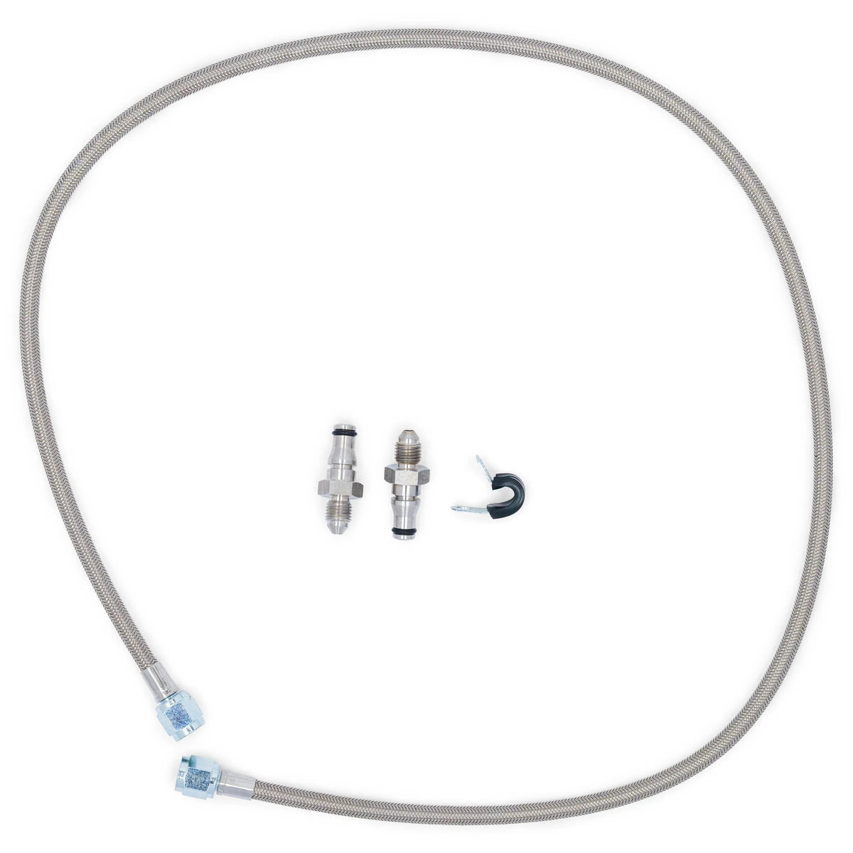 MAP Stainless Braided Clutch Line Kit | 2023+ Honda Civic Type R (HDAXIR-CLK-SS)