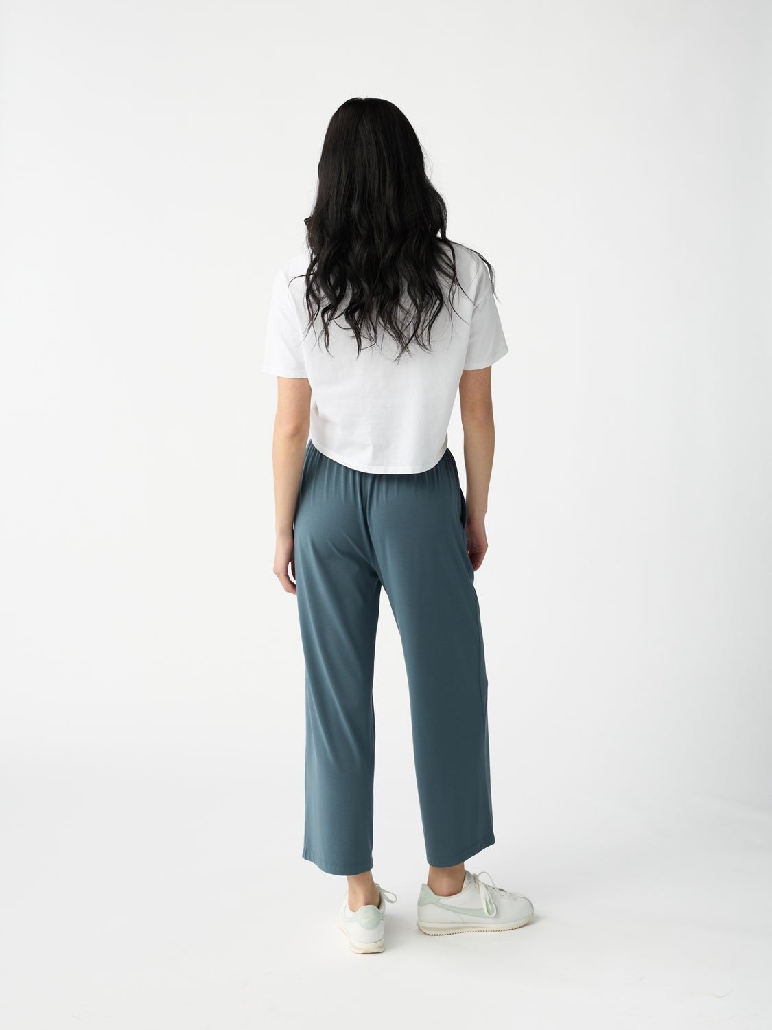 Women's Studio Cropped Wide Leg Pant - Wholesale
