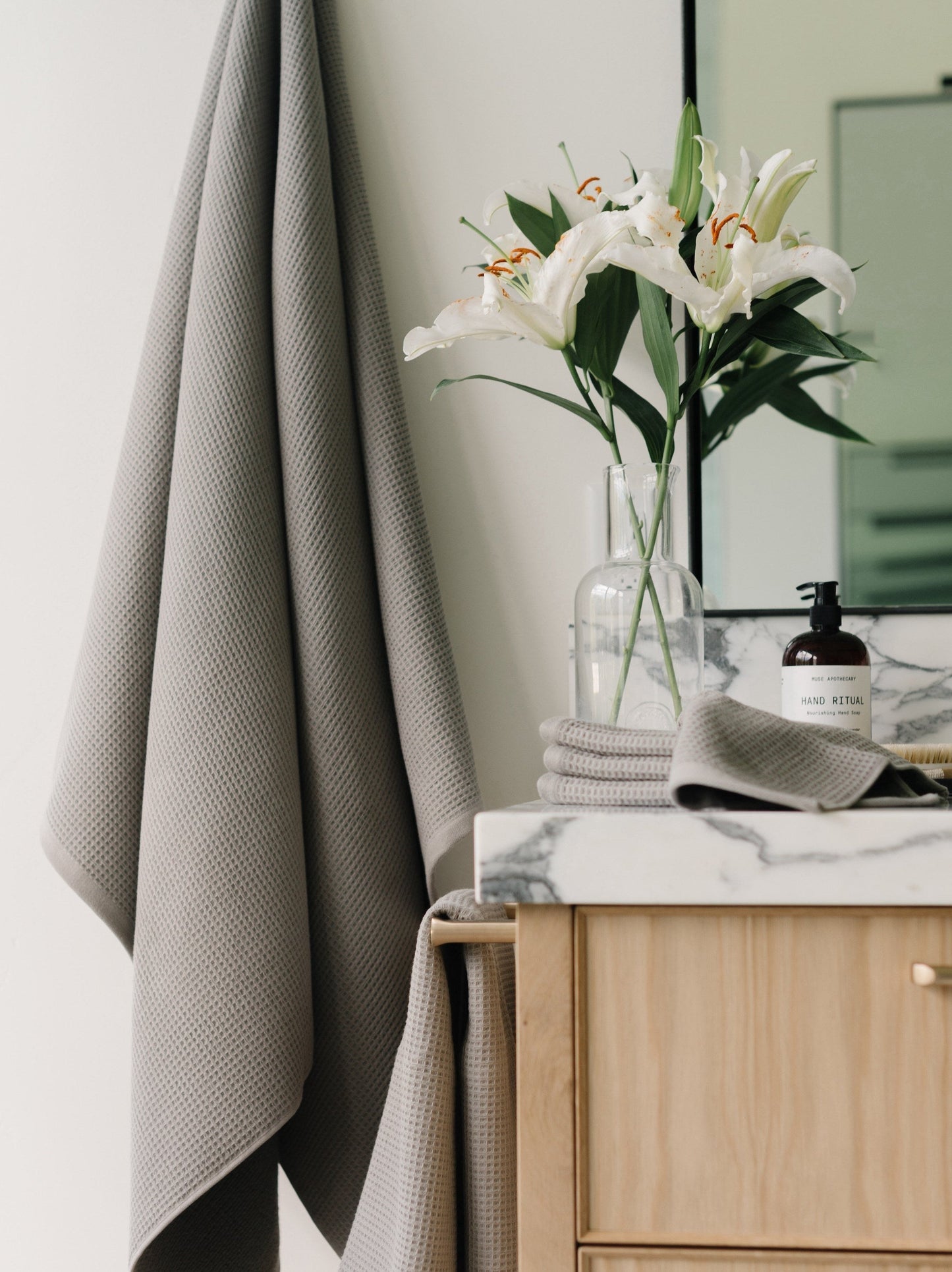 Waffle Bath Towels - Wholesale