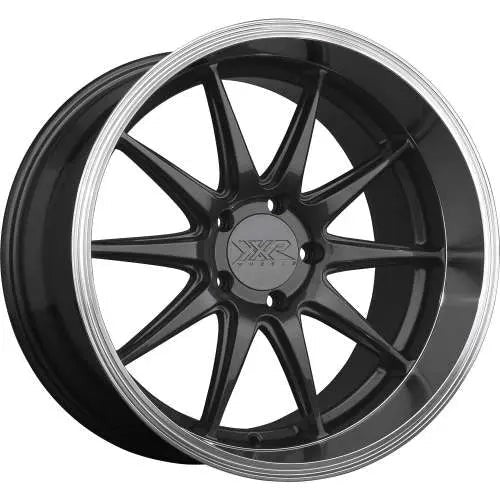 XXR Wheels 527D Graphite Gray w/ Machined Lip 18x10.5 | 5x114.3 (527D806697)