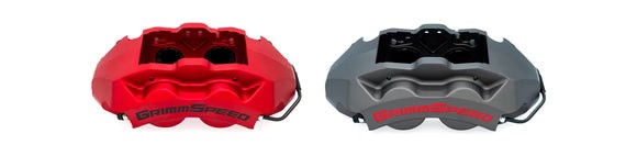 GrimmSpeed 4-Piston Brake Caliper Kit - 340mm Rotor | 2004-2021 Subaru STI (GRM.1170.1)