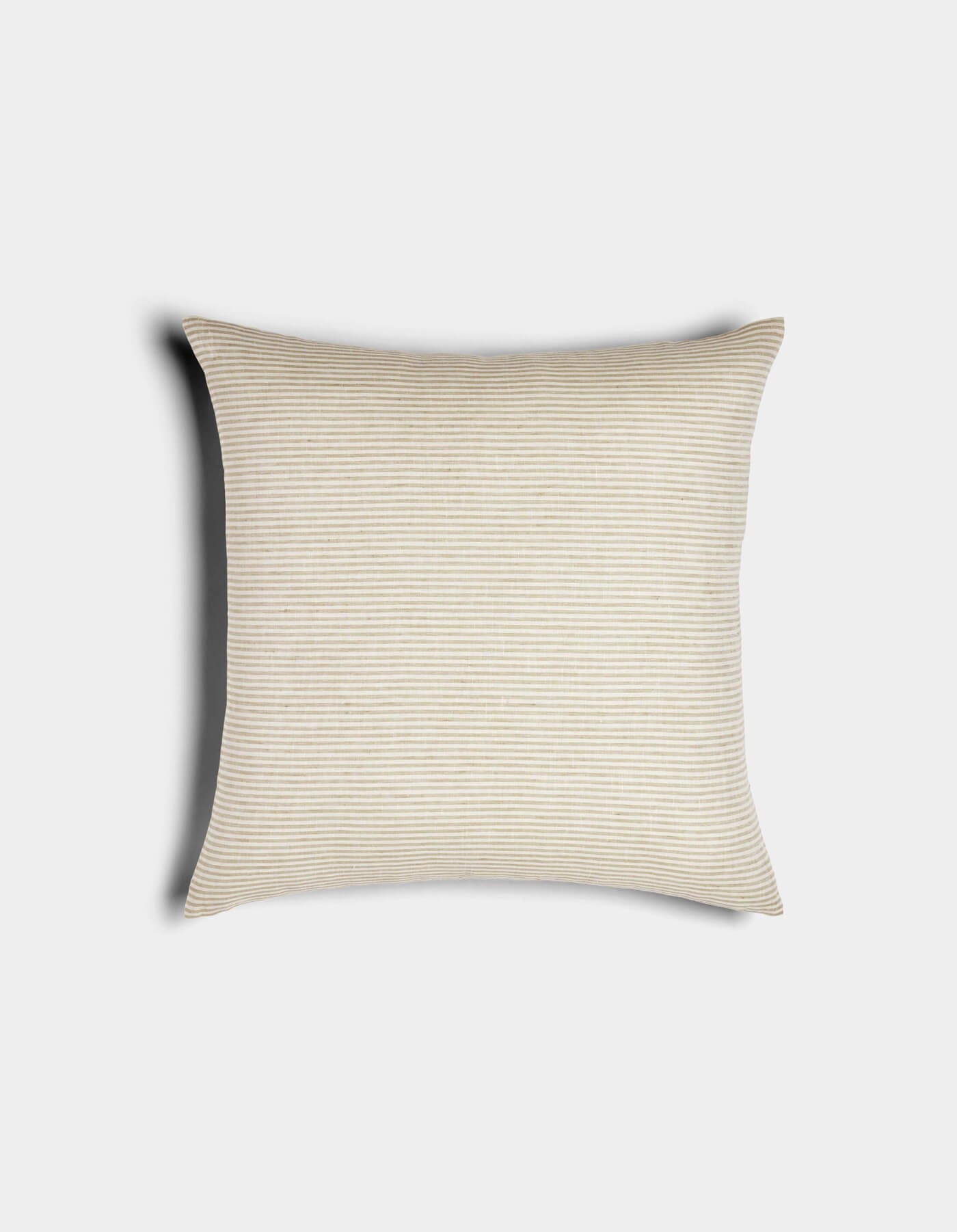 Striped Linen Throw Pillow
