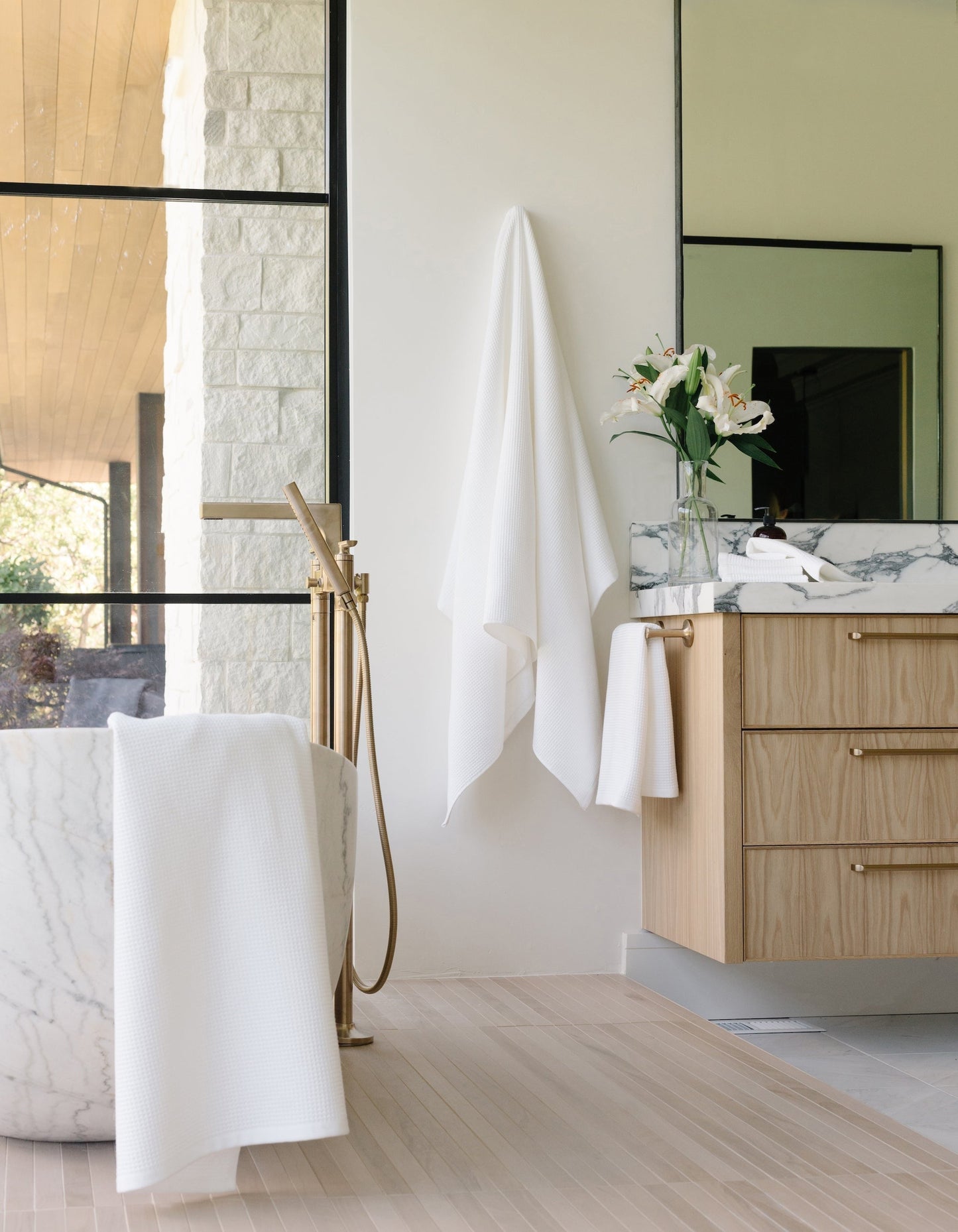 Waffle Bath Sheets - Wholesale
