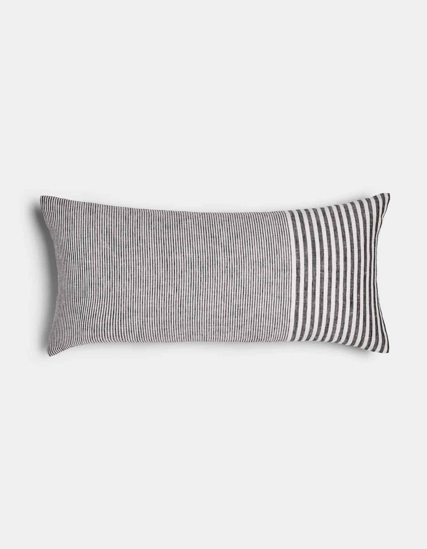 Striped Linen Throw Pillow